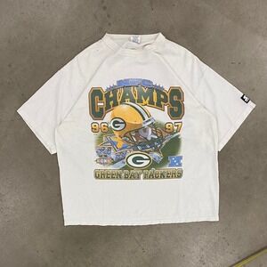 Vintage Green Bay Packers 1998 NFC Champions Super Bowl XXXII NFL Starter Tee